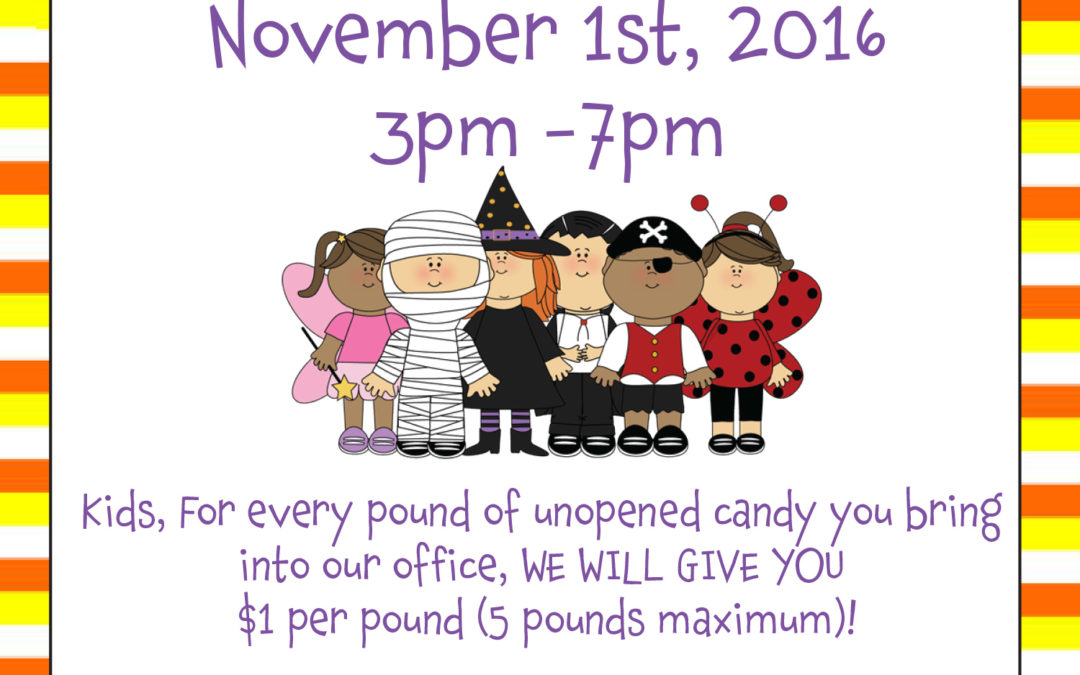 Third Annual Premier Dental Candy Buy Back