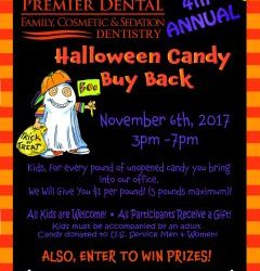 Why Premier Dental Hosts 4th Annual Candy Buy Back…